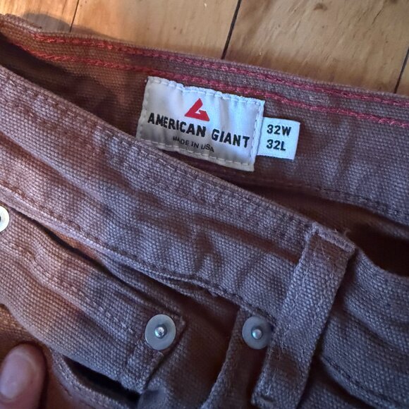 American Giant Roughneck Pants – 32x32 - Picture 3 of 3